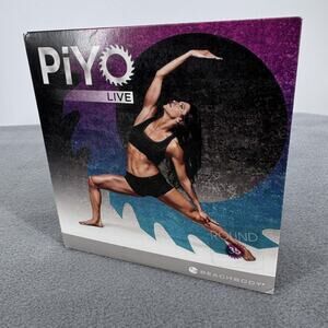 PiYo Live Round 35 Beachbody Workout DVD & Music CD 2 Disc Set Fitness  Cardio